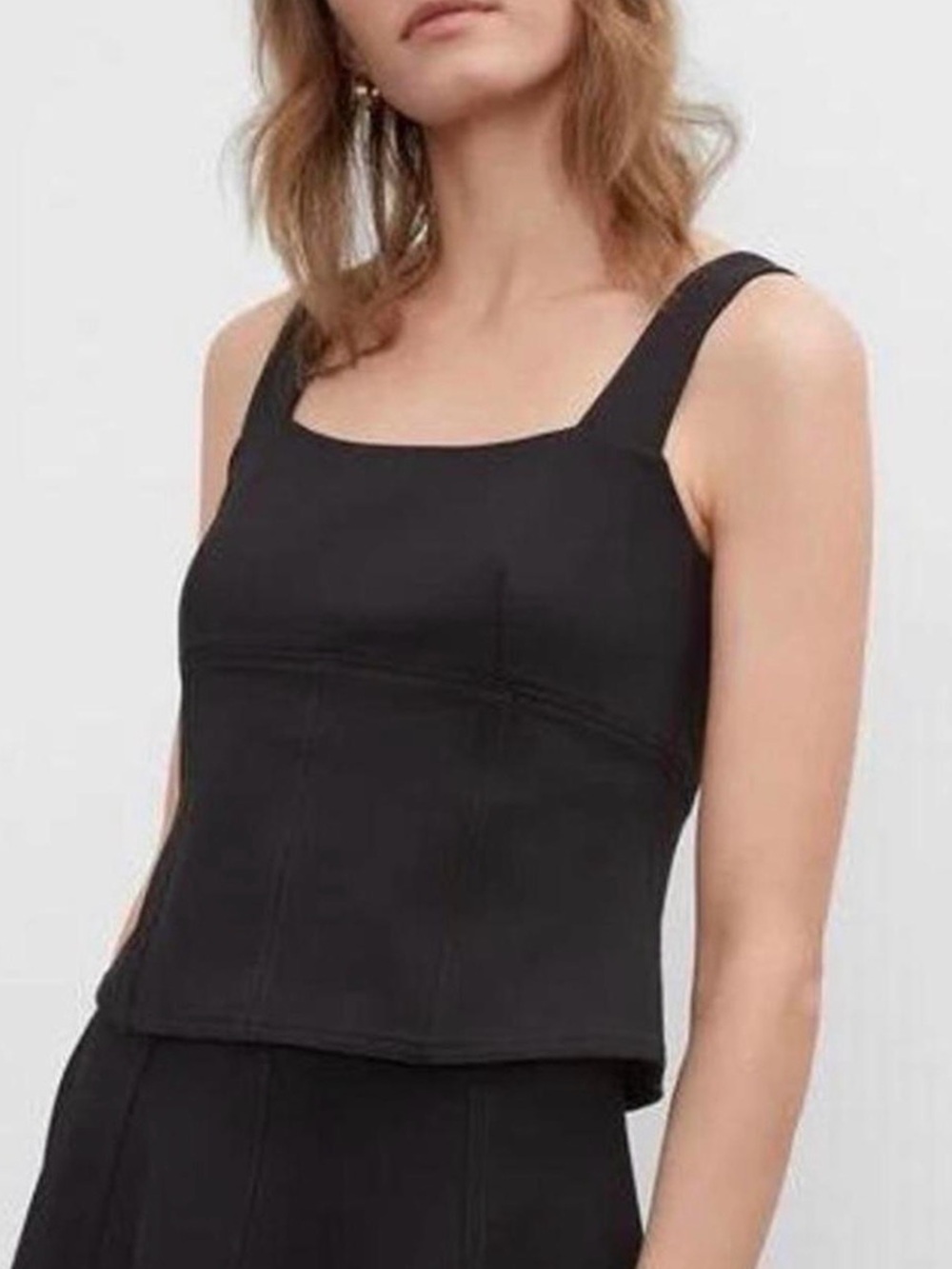 BNWOT Club Monaco Black Corset Top